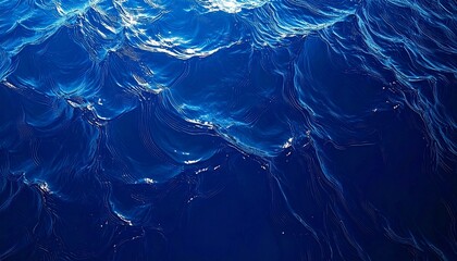 Deep blue sea texture