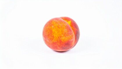 Fototapeta premium Peach isolated on white background
