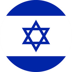 Israel flag illustrator national of round © Beibeinside
