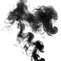 Fototapeta premium Dramatic Black Smoke – Bold, Dynamic, and Mysterious