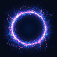A circle with the glow quot in the dark