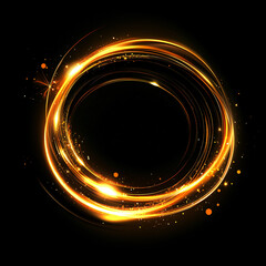 A circle with the glow quot in the dark