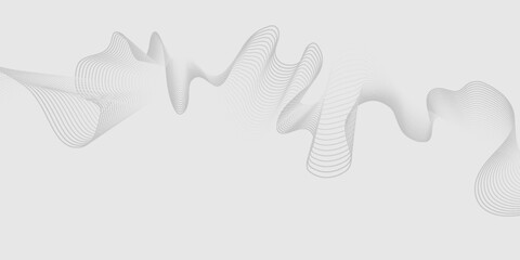 Abstract vector background with black wavy lines. EPS10