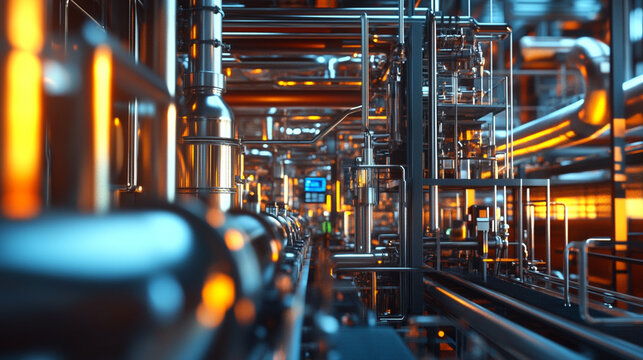 AI-powered systems reduce human error in industrial processes.