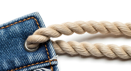  Denim and Rope Texture

