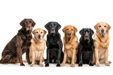 Group of Labrador Retrievers