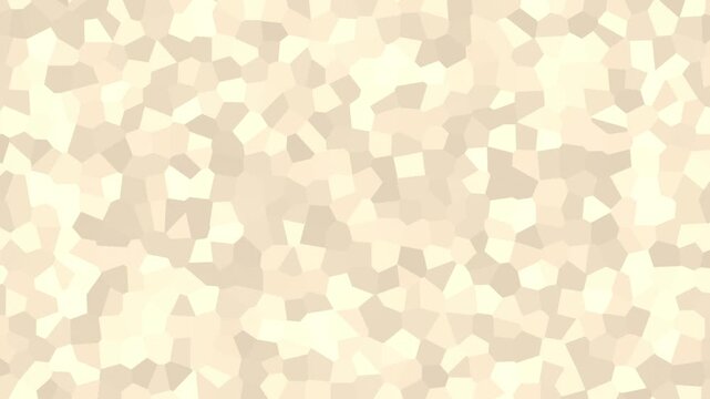 State plates motion inspire the abstract mosaic pattern in beige tan suggesting tectonic shifts.