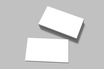 Business Card Mockup Design Blank
