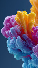 Obraz premium Modern colorful clouds ideal for creative expression