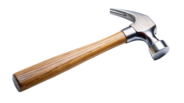 hammer     isolated on white bacjground