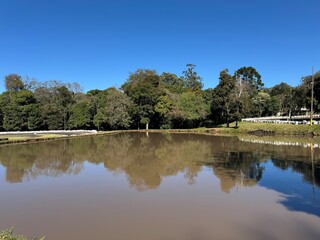 Fototapeta premium lago na natureza 