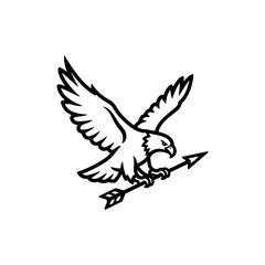 eagle in flight