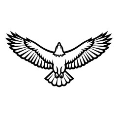 eagle in flight
