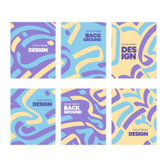 Modern Abstract Swirl Marketing Templates
