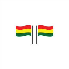 german flag vector illustration