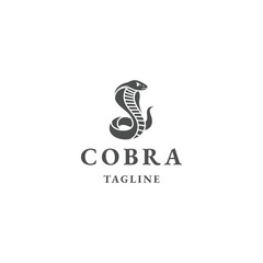 Cobra logo icon design template illustration