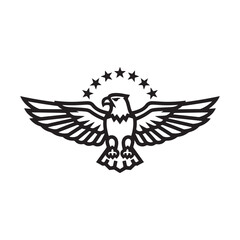 angel wings isolated on white