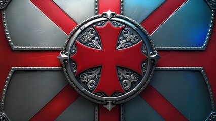 two crossed swords