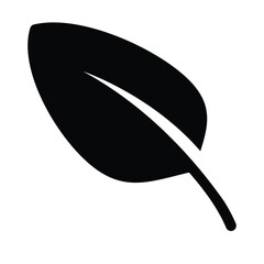 Leaf icon design template