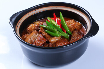 Chinese food, Cantonese food, pork with streaks
