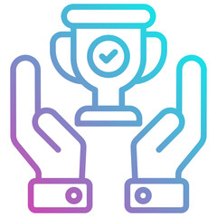 Obraz premium Successful Icon