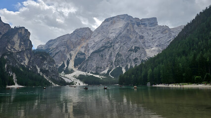 lake in the mountains