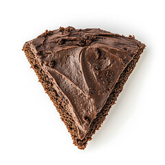 Decadent Slice of Chocolate Cake with Rich Frosting