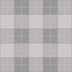 グレーチェック柄