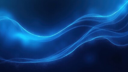 Fototapeta premium Flow of Light: Energy in Motion Across Digital Dimensions