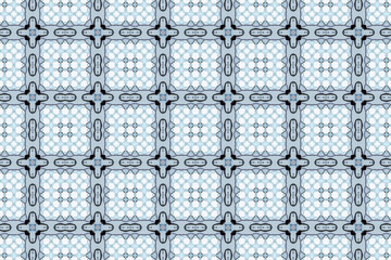 Seamless Texture Endless Textile Wallpaper Art Cloth Fabric Luxury Tile Design Template Graphic Background Fashion Perspective Visual Geometric Decoration Shape Interior Digital Symmetric Pattern.