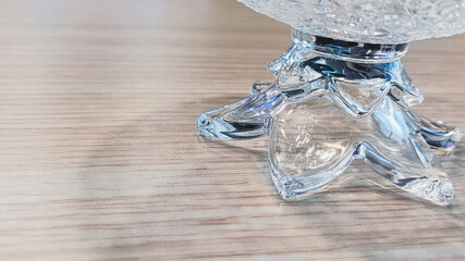 Crystal Bowl Stand Detail.