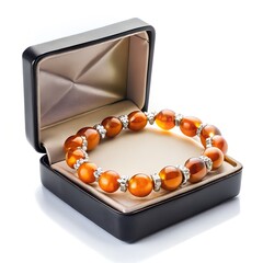 bracelet on white background