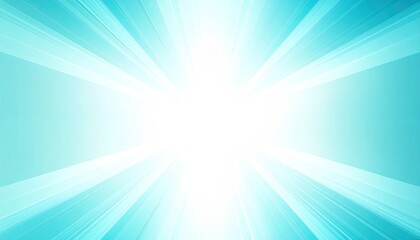 Obraz premium Abstract blue background with glowing light and white lines, a modern futuristic design for digital art.