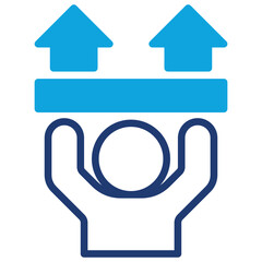 Obraz premium Effort Icon