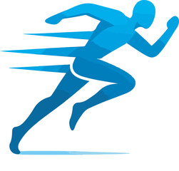 running man silhouette