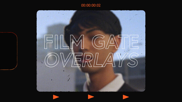 4k Film Gate Overlays