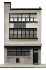 Fototapeta premium Vintage building architecture windows urban.