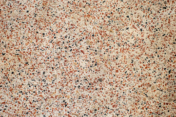 Textura o fondo de superficie de mesa de jardín de piedra.