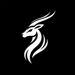 Creative Blackbuck Emblem for Branding