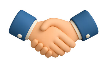 Handshake Agreement 3D Icon