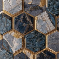 Geometric Stone Tiles