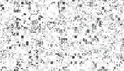 Abstract creative glitch overlay texture. Geometric pixel pattern