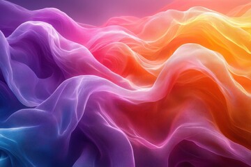 Fototapeta premium Abstract Neon Color Gradient Blurred Background with Dynamic Effect. Abstract Modern Dynamic Colors Gradient Background. Grainy Texture Background Style with Copy space. 