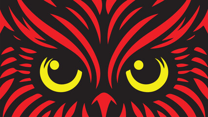 owl eyes background