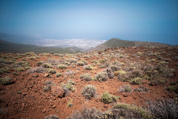 Coast landscapes in the south of Tenerife island, canaries, spain. 