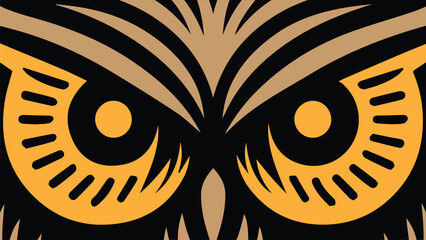 owl eyes background
