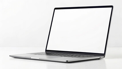 Fototapeta premium laptop with blank screen