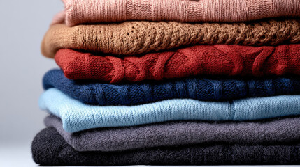 Colorful Women&rsquo;s Clothing Collection on a Minimal Rack