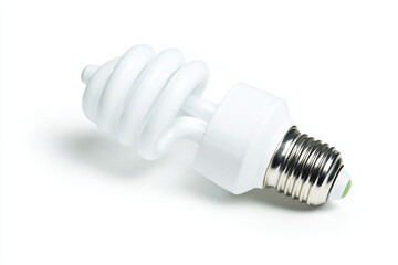 a light bulb with a white background