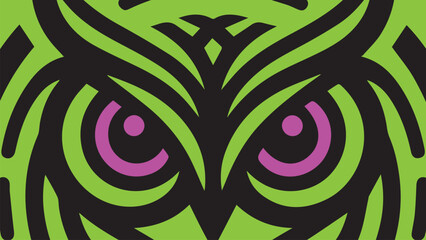 owl eyes background